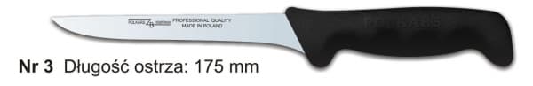 Nóż rzeźniczy POLKARS nr 03 – 175 mm