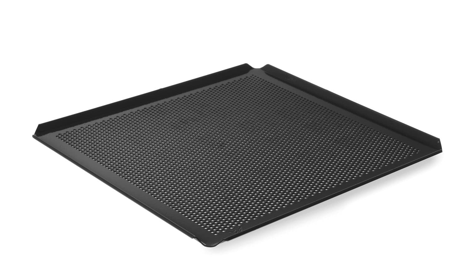Blacha wypiekowa perforowana, z powłoką nieprzywierającą, z 4 rantami, HENDI, GN 2/3, 354x325x(H)10mm