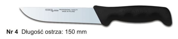 Nóż rzeźniczy POLKARS nr 04 – 150 mm