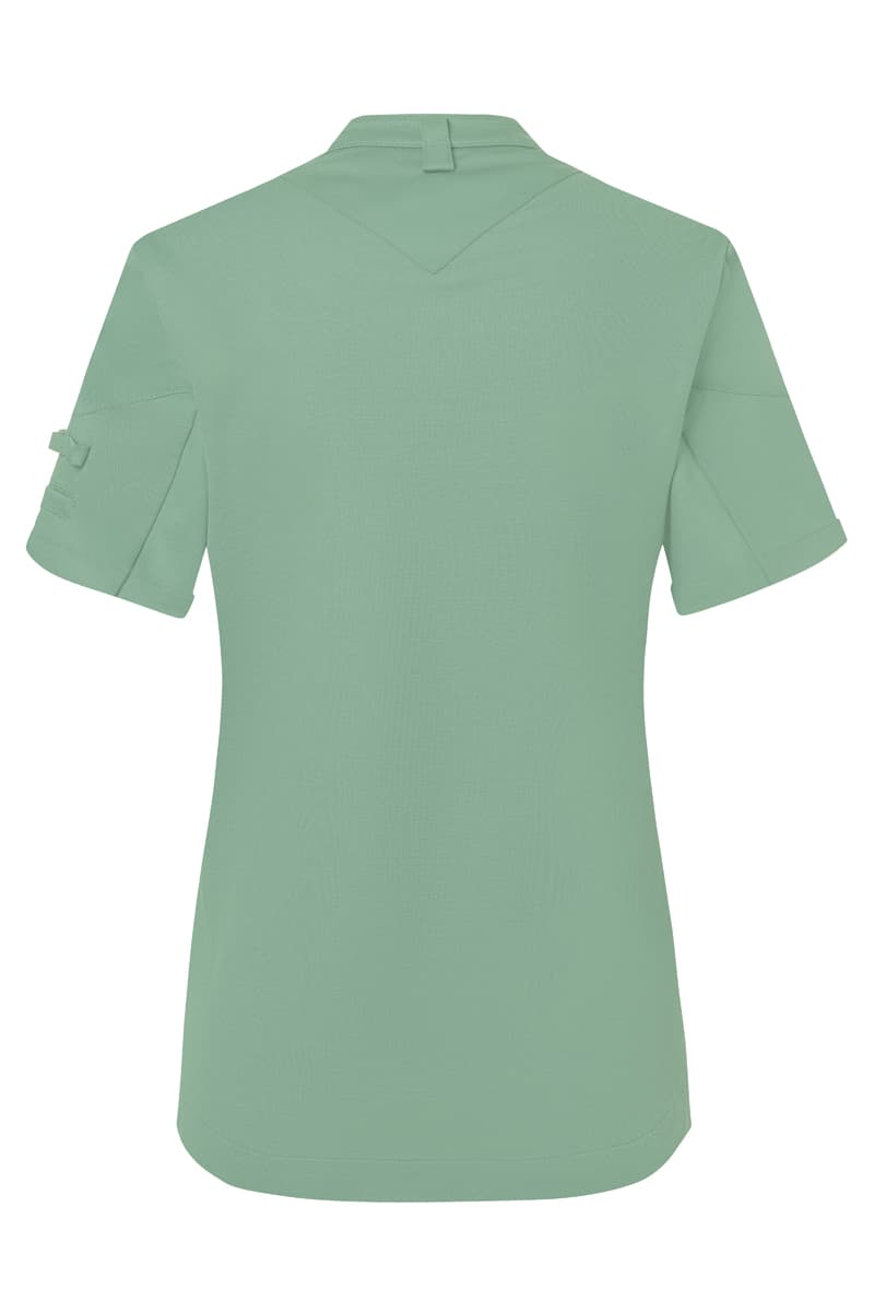 Bluza kucharska damska z krótkim rękawem DIAMOND CUT® Excellence DCJF 11/69/38 kolor pastelowa zieleń