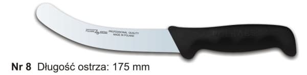 Nóż rzeźniczy POLKARS nr 08 – 175 mm