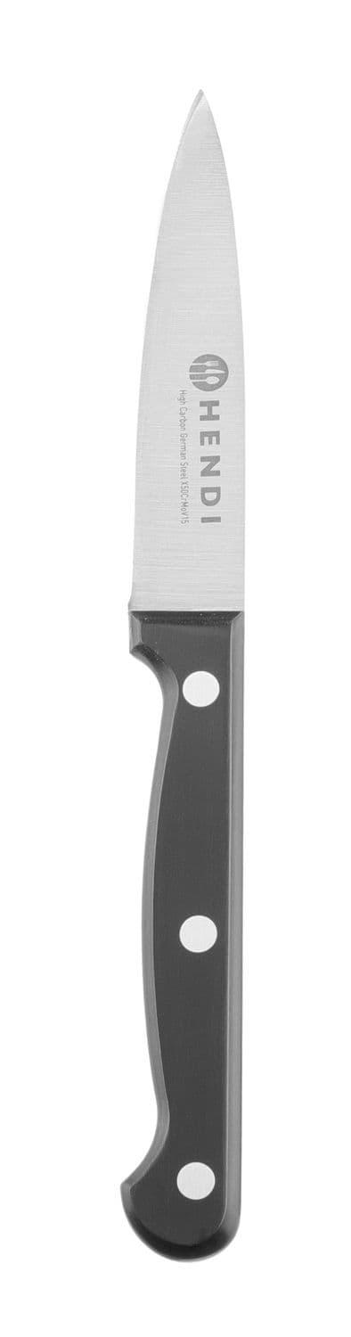 Nóż do obierania 100 mm, tłoczony, HENDI, Profi Line, czarny, (L)207mm