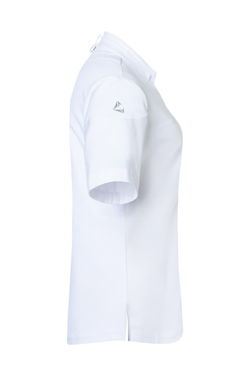 Bluza kucharska damska z krótkim rękawem DIAMOND CUT® Excellence DCJF 11/3/42 kolor biały