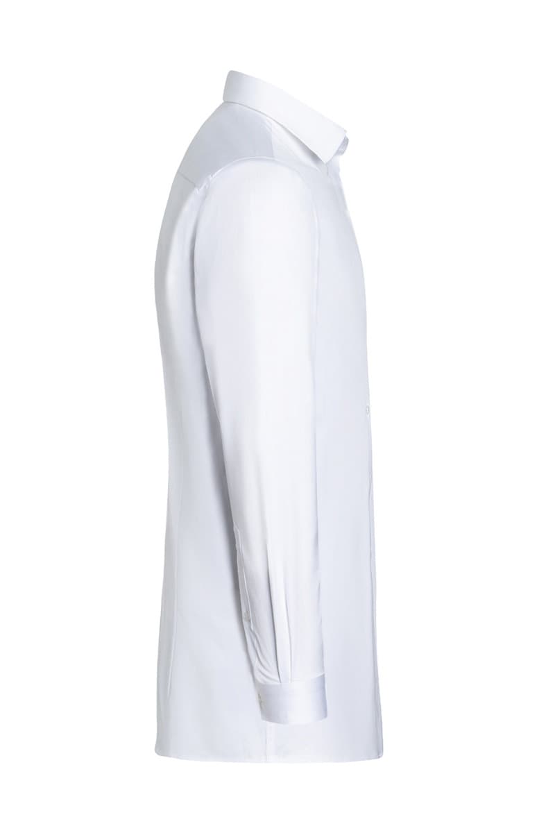 Koszula męska z długim rękawem Active-Stretch w kroju Slim-Fit BM 11/3/S kolor biały