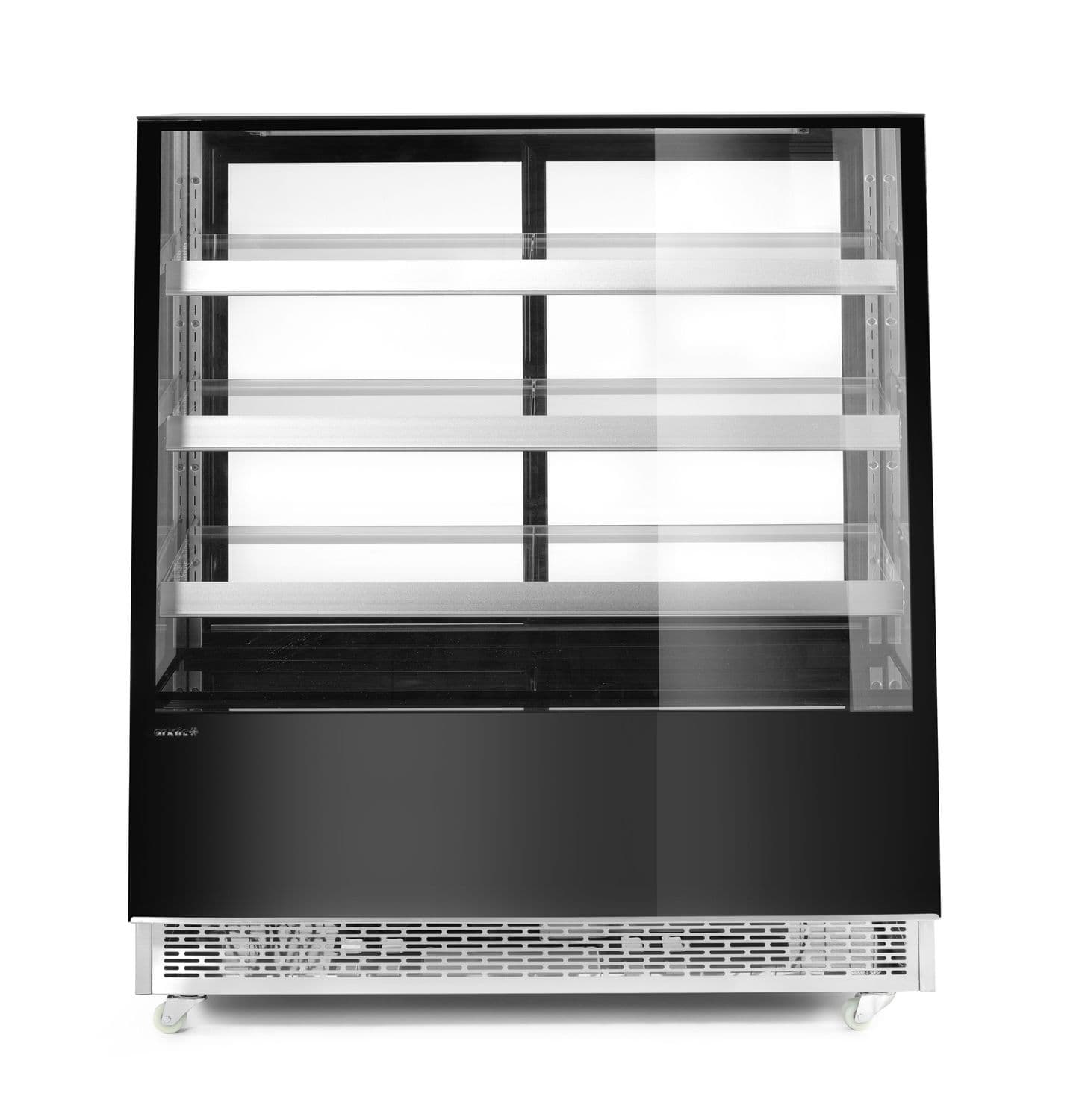 Witryna chłodnicza 3-półkowa, Arktic, czarny, 230V/490W, 833x1200x(H)1460mm