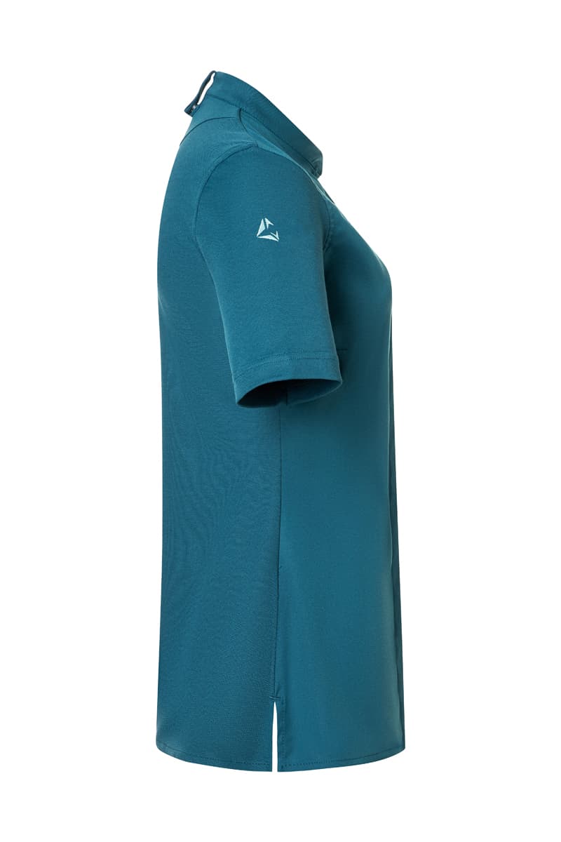 Bluza kucharska damska z krótkim rękawem DIAMOND CUT® Avantgarde DCJF 9/104/44 kolor ciemny petrol
