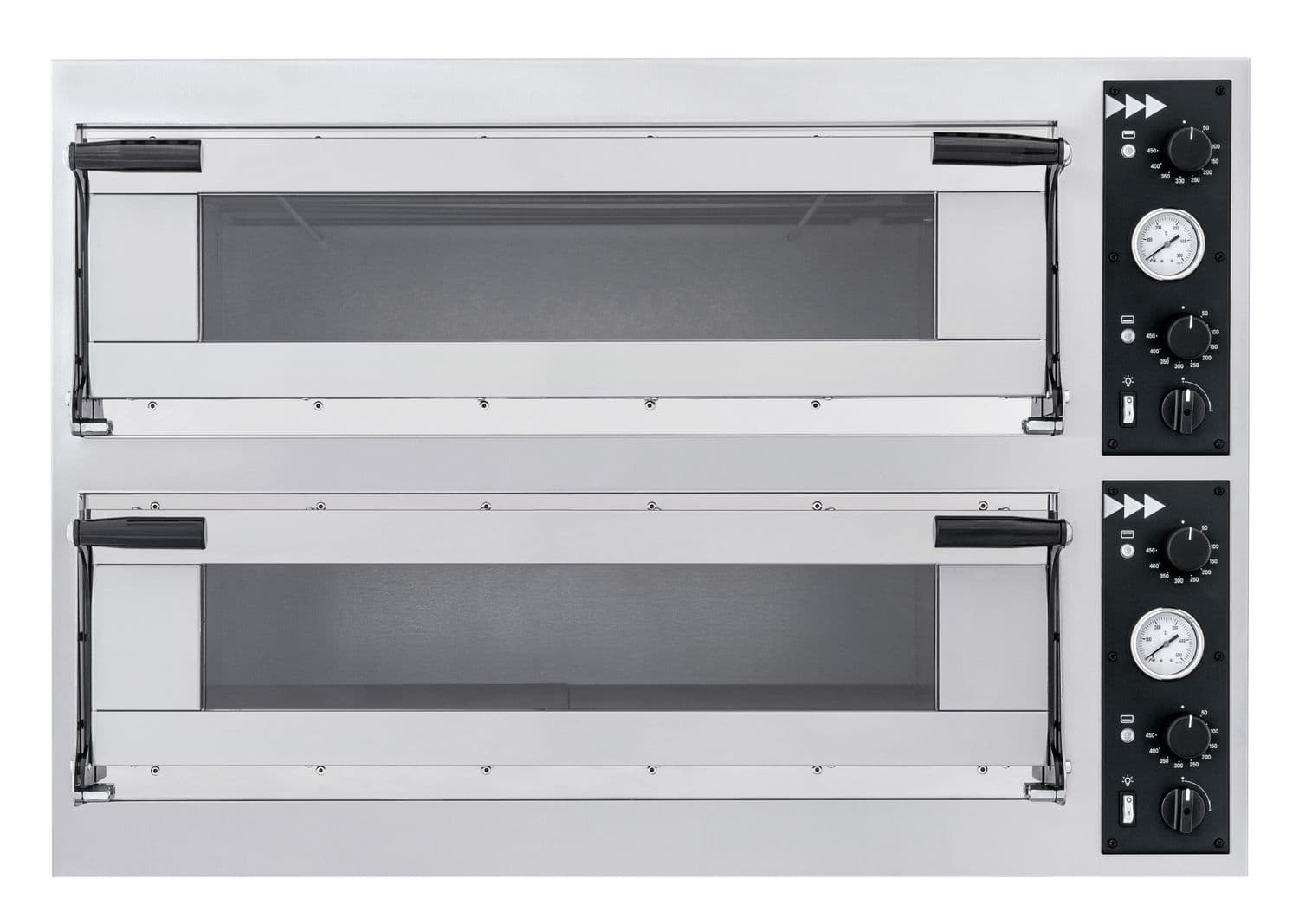 Piec do pizzy Trays 44 Glass, Prismafood, 400V/13800W, 1100x1080x(H)745mm
