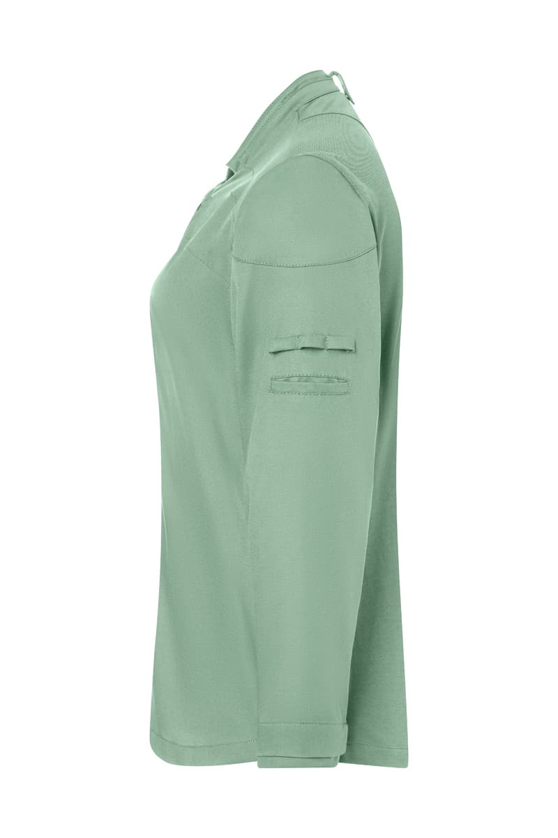 Bluza kucharska damska z długim rękawem DIAMOND CUT® Excellence DCJF 10/69/52 kolor pastelowa zieleń