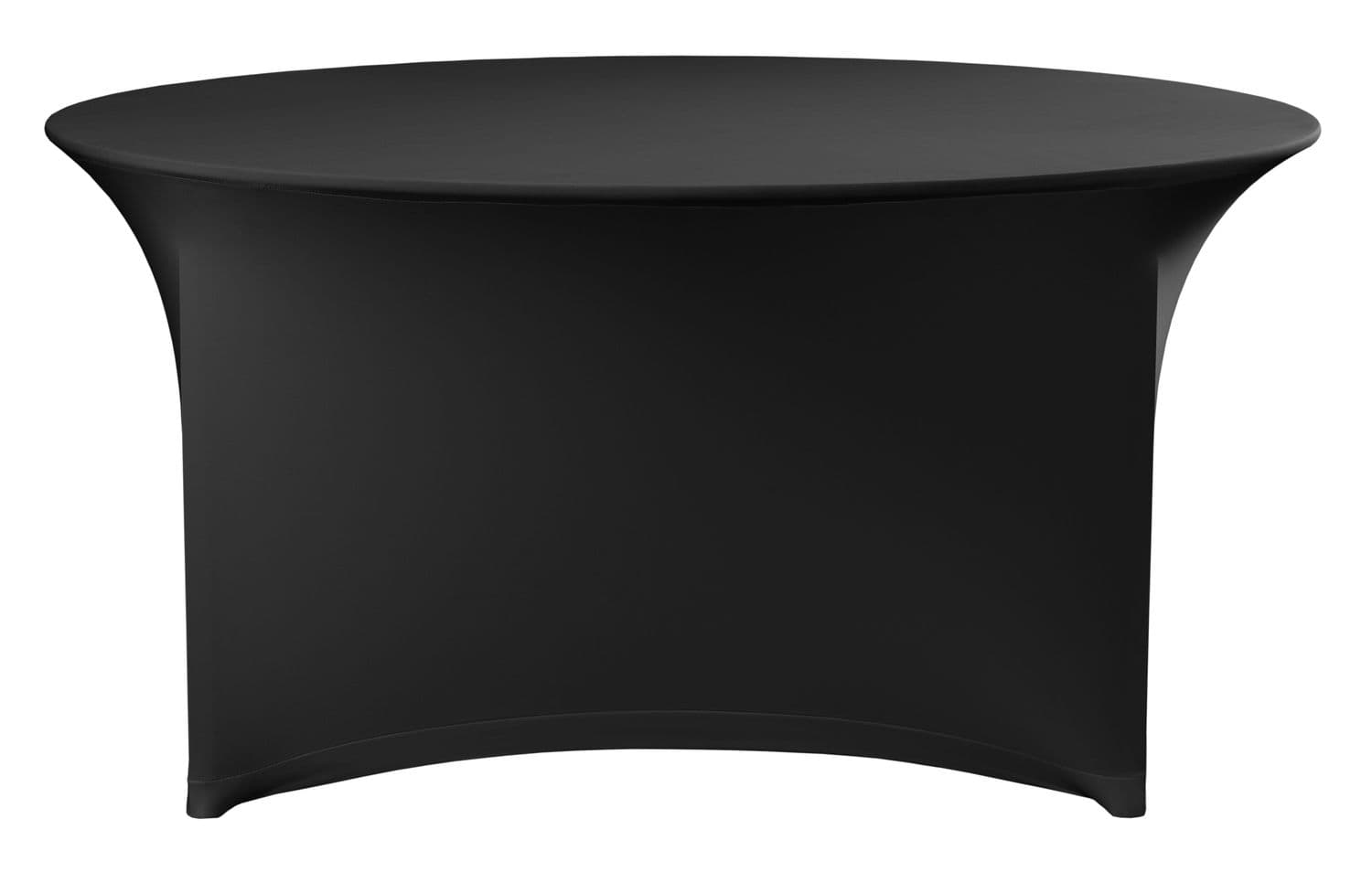 Obrus okrągły, HENDI, Kitchen Line, 810996, czarny, ⌀1500x(H)760mm