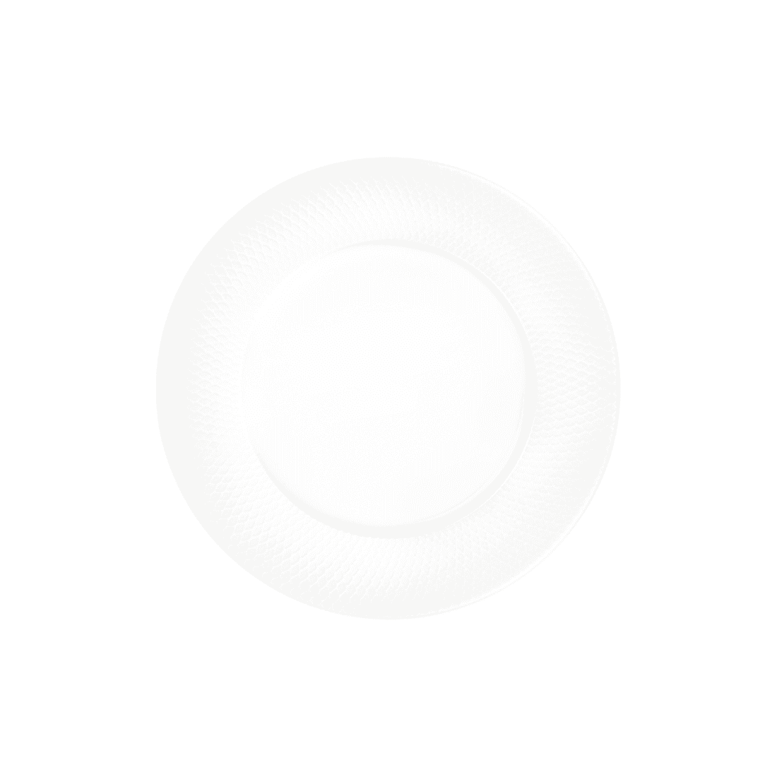 KREMA Finesse Maglia White talerz prezentacyjny ze zdobionym rantem 320 mm/6 szt.