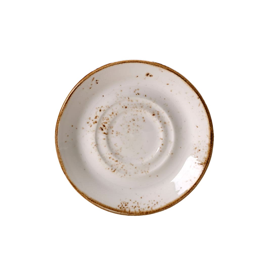 CRAFT WHITE biały spodek podwójny 145 mm (pasuje do 0592, 0189) /36