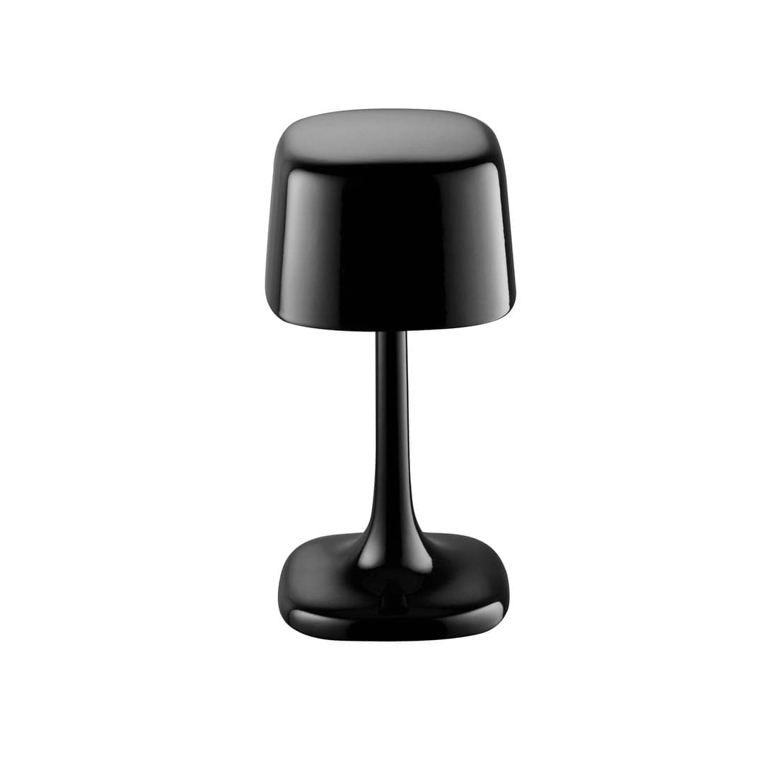 SOHO lampa stołowa LED, czarna z połyskiem z regulacją barwy światła i ściemnianiem 10,5 x h21,5 cm