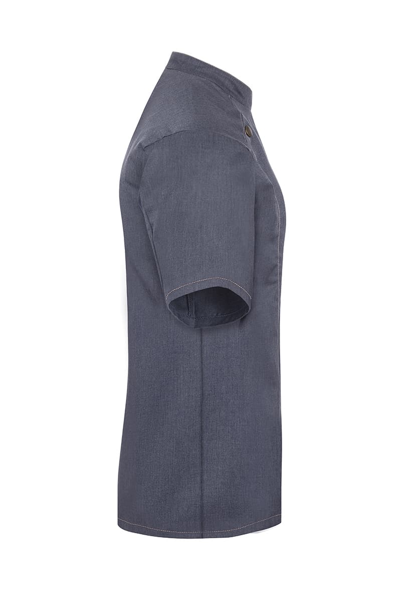 Bluza kucharska damska z krótkim rękawem Jeans-Style JF 21/16/36 kolor vintage czarny