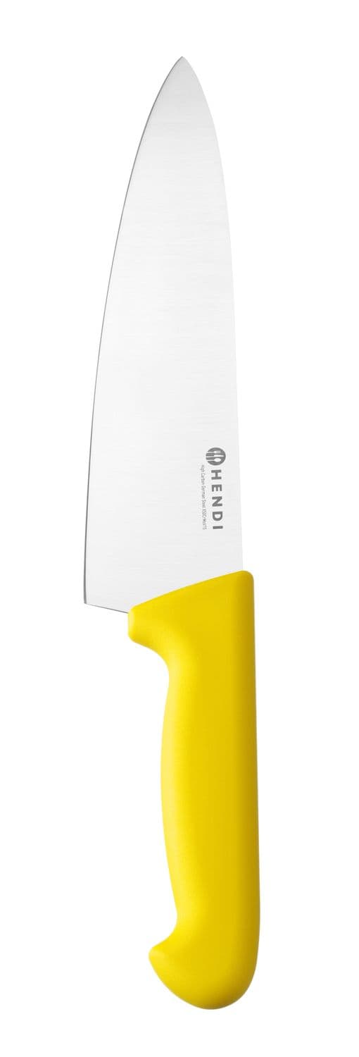 Nóż szefa kuchni 200 mm, HACCP, HENDI, Profi Line, żółty, (L)335mm