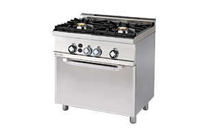 CF2-68 G WOK Kuchnia gazowa WOK z piekarnikiem