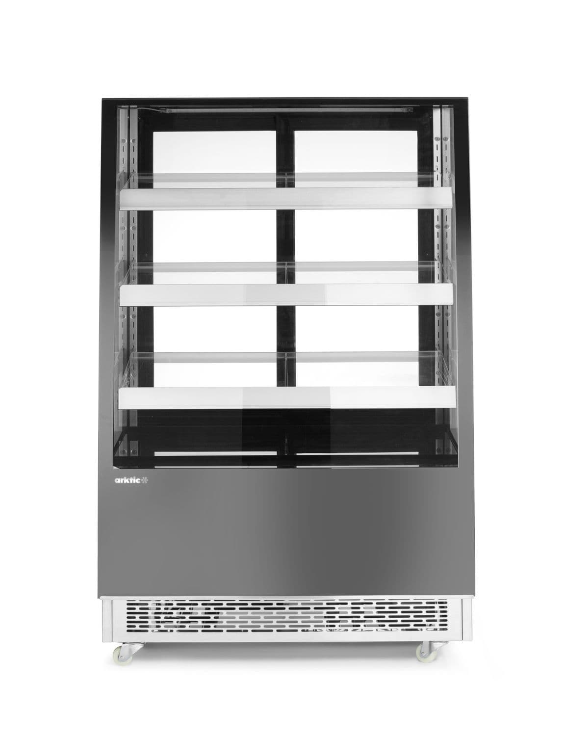 Witryna chłodnicza 3-półkowa, Arktic, 230V/490W, 833x900x(H)1460mm