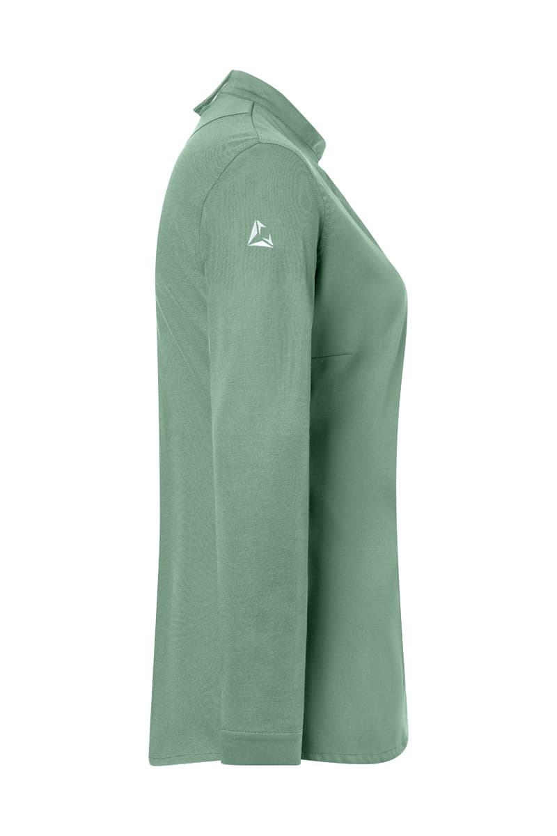 Bluza kucharska damska z długim rękawem DIAMOND CUT® Avantgarde DCJF 8/69/36 kolor pastelowa zieleń