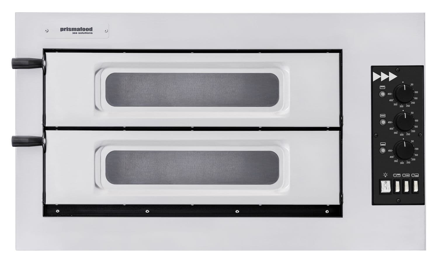 Piec do pizzy Basic 2/50 Vetro, Prismafood, 400V/6000W, 915x621x(H)527mm
