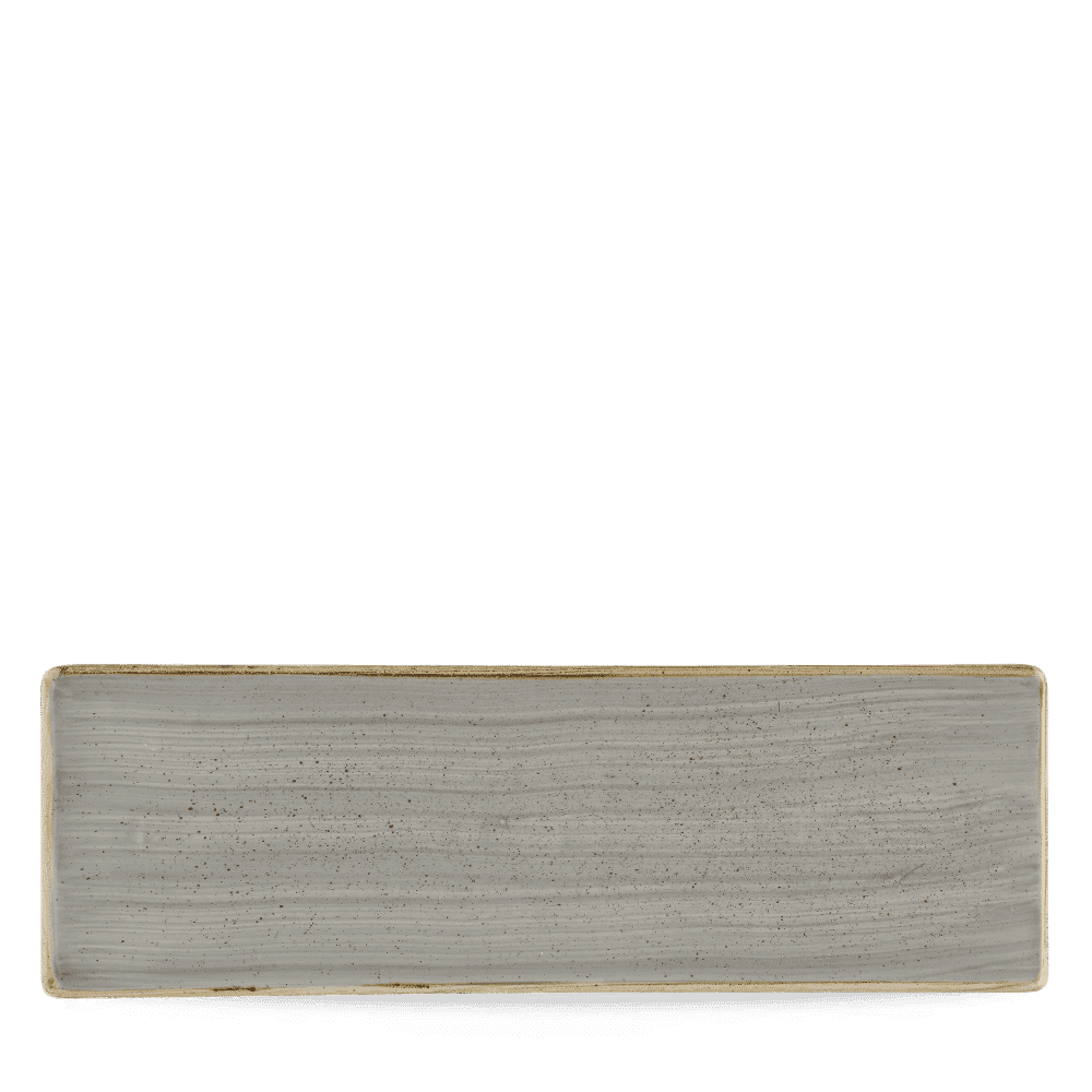 Taca porcelanowa Stonecast Peppercorn Grey, 320x110mm