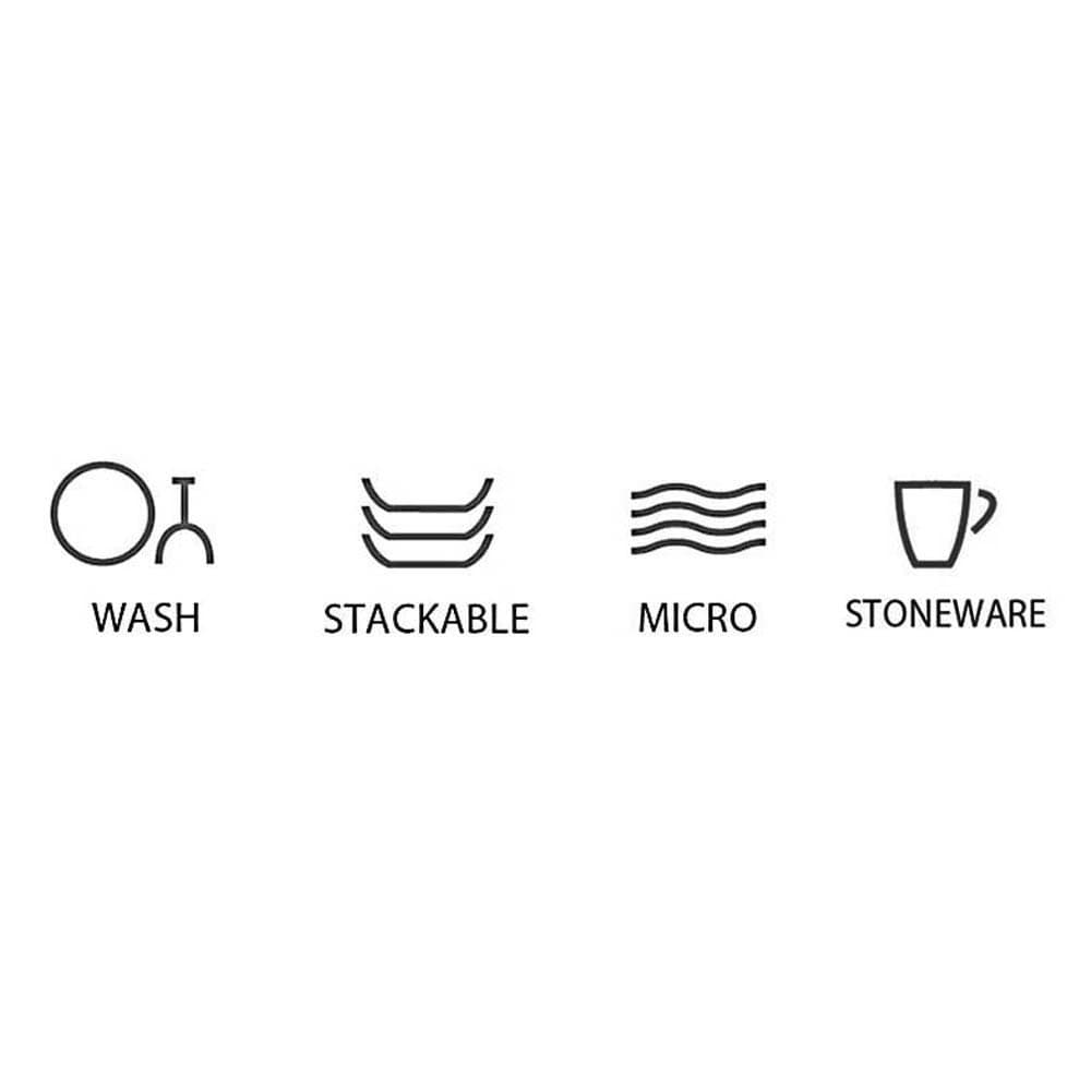 Miska Mia Black 195mm. 1000 ml, 1 l