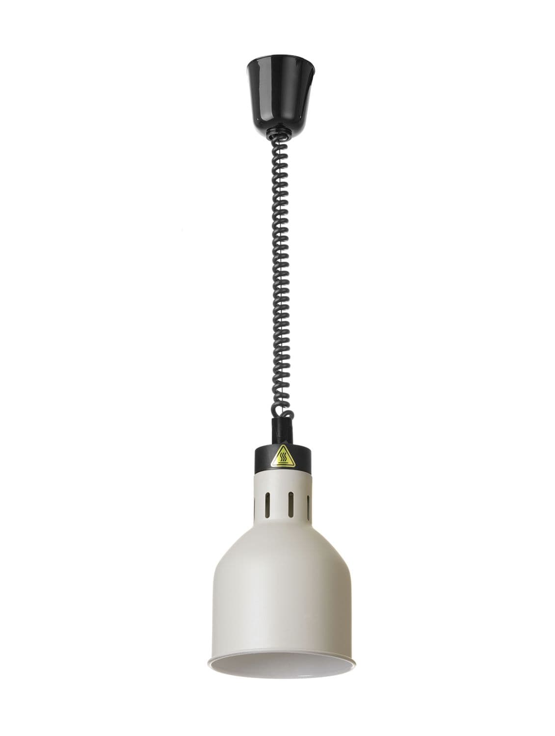 Lampa do podgrzewania potraw wisząca, cylindryczna, HENDI, biały, 230V/375W, ⌀175x(H)250mm
