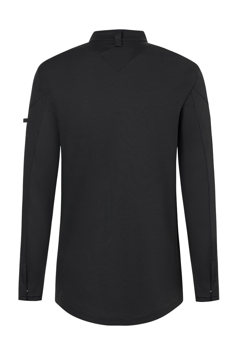 Bluza kucharska z długim rękawem DIAMOND CUT Karlowsky męska czarna 52