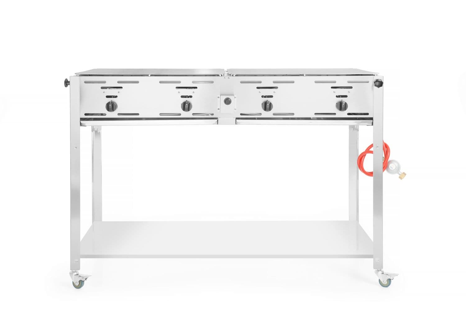 Grill gazowy Grill-Master Quattro, HENDI, 22kW, 1330x600x(H)920mm
