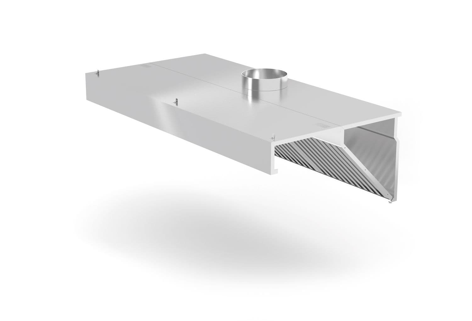 Okap przyścienny, skośny, HENDI, Profi Line, bez oświetlenia, 1000x700x(H)450mm