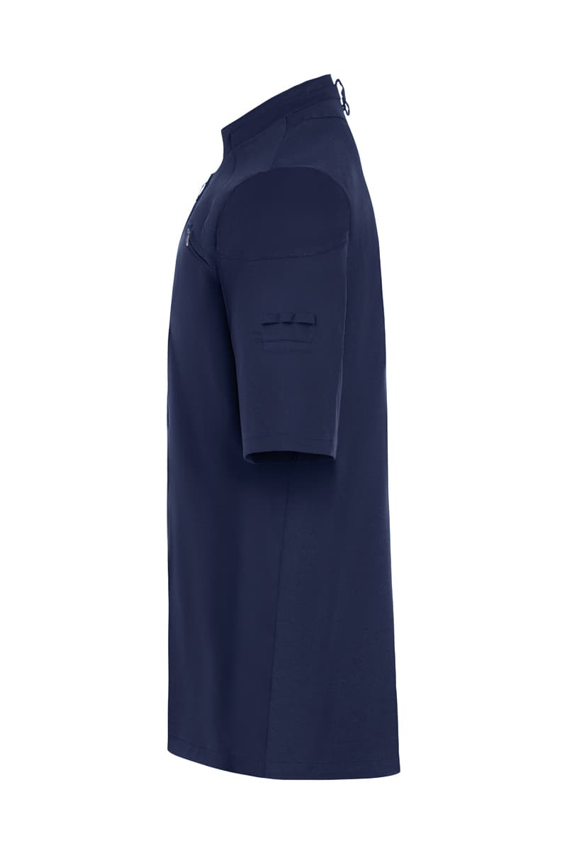 Bluza kucharska z krótkim rękawem DIAMOND CUT Karlowsky męska stalowoniebieska 54