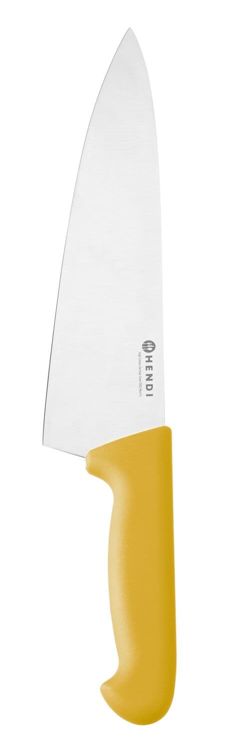 Nóż szefa kuchni 250 mm, HACCP, HENDI, Profi Line, żółty, (L)383mm