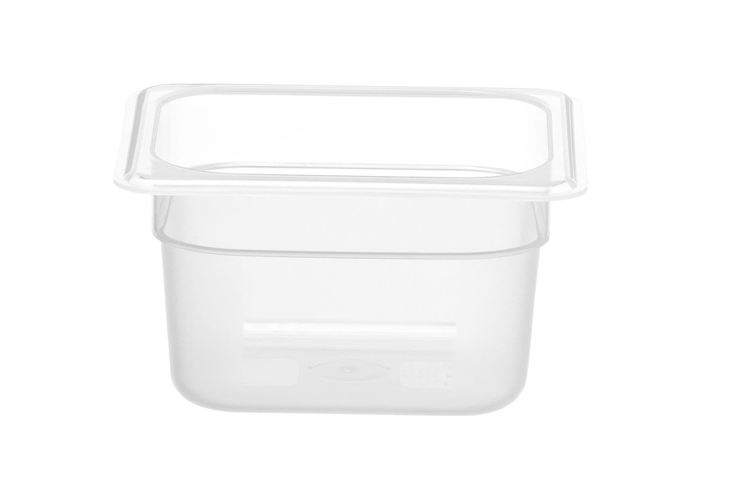 Pojemnik GN 1/6, HENDI, Kitchen Line, GN 1/6, 1,4L, transparentny, 175x160x(H)100mm