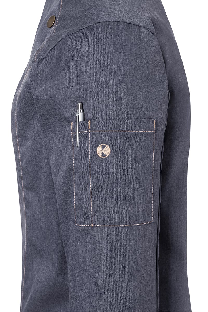 Bluza kucharska damska Jeans-Style JF 20/16/56 kolor vintage czarny