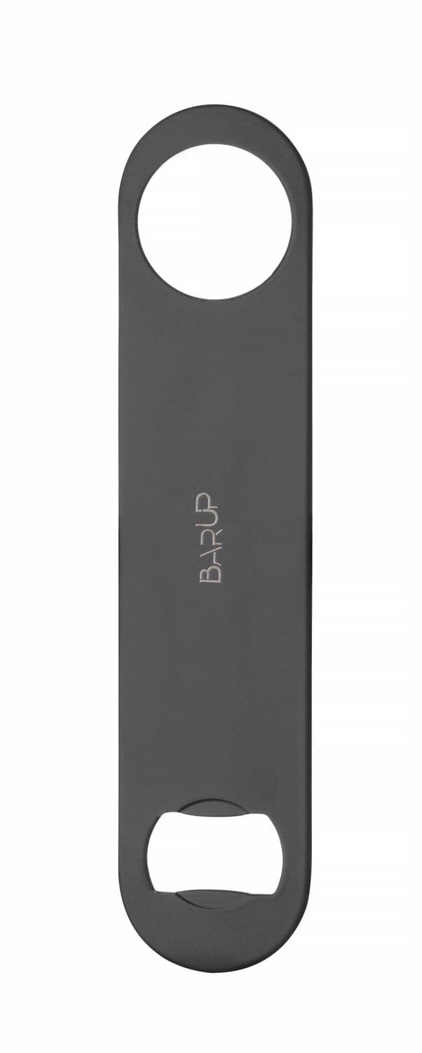Otwieracz do butelek, BarUp, czarny, 180x40mm