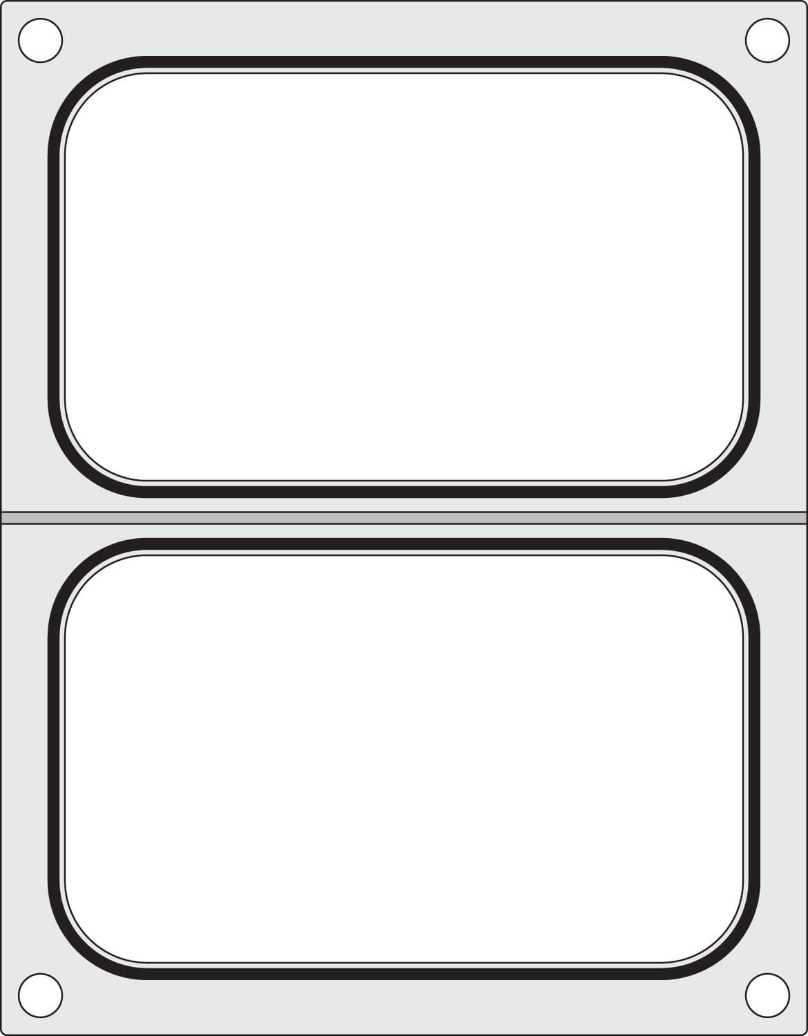 Matryca do zgrzewarki CDS-01, CAS, 2x 178x113mm