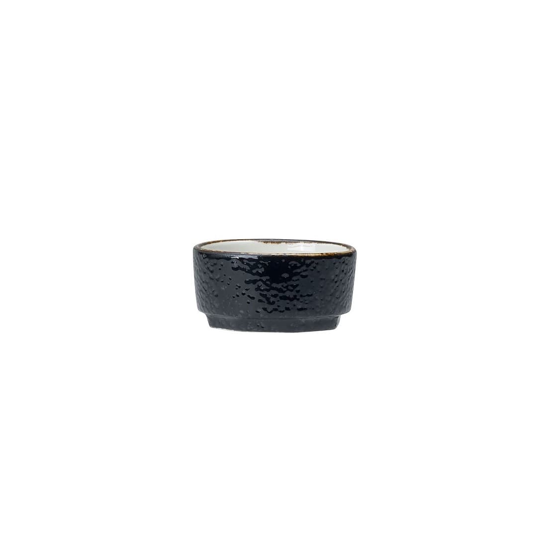 CRAFT LIQUORICE czarne naczynie na sos dip 65 mm 57 ml /12