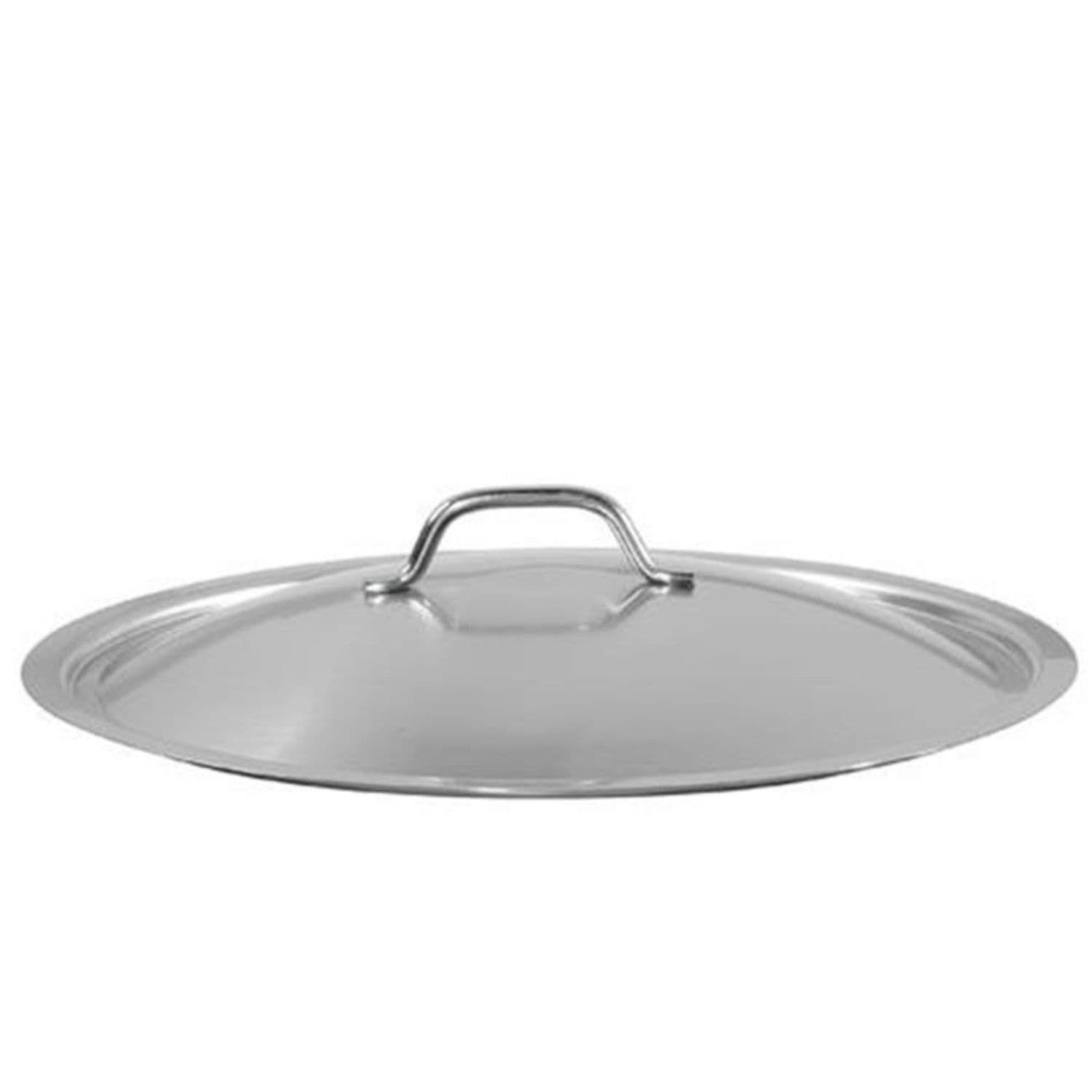 Pokrywka polerowana, stal 18/10, z uchwytem na górze , HENDI, Profi Line, średnica 16cm, ⌀160x(H)45mm, Okrągły