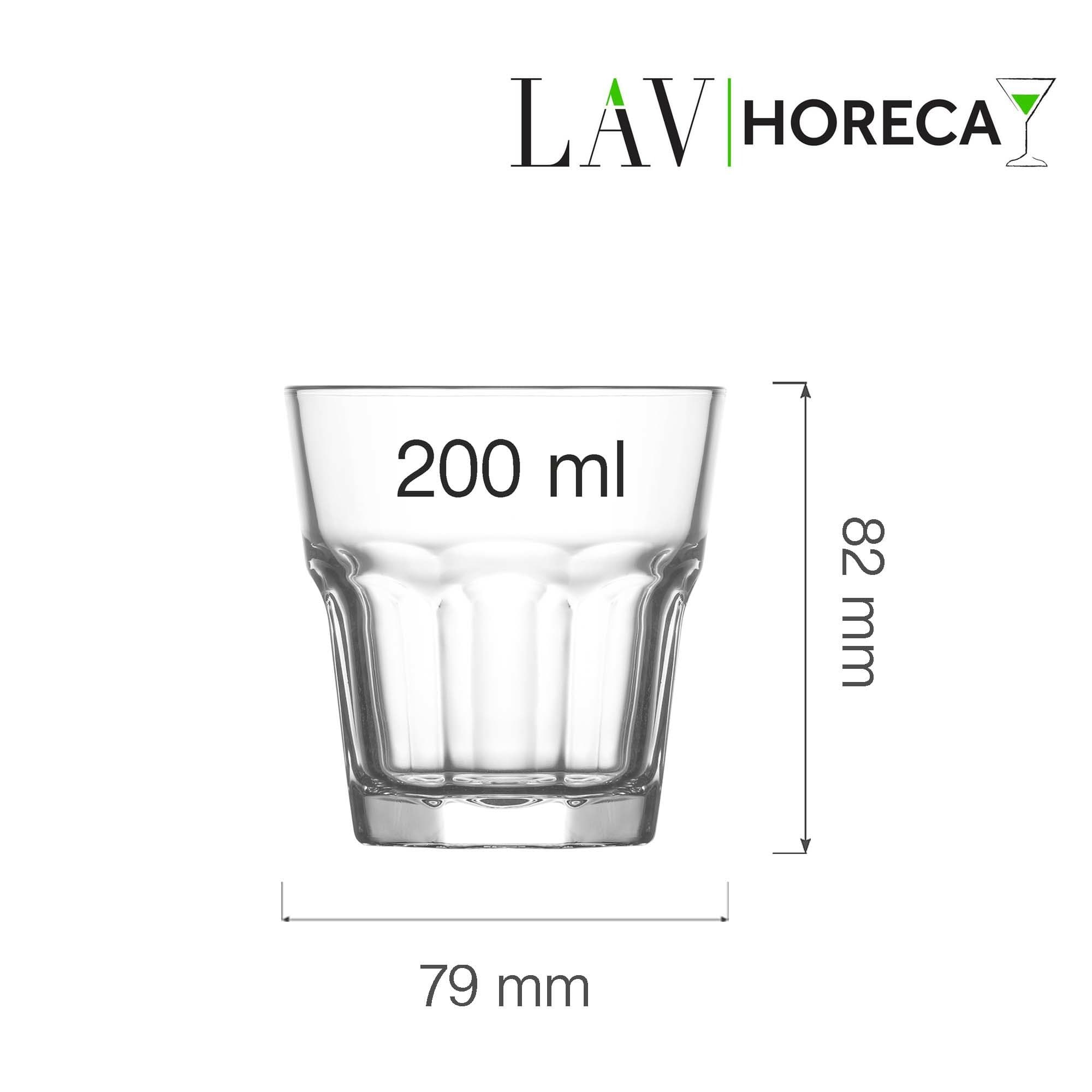 Szklanka niska do wody Amsterdam 200 ml, LAV