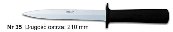 Nóż rzeźniczy POLKARS nr 35 – 210 mm