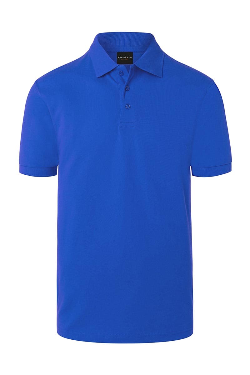 Koszulka polo robocza męska Basic BPM 4/6/5XL kolor niebieski